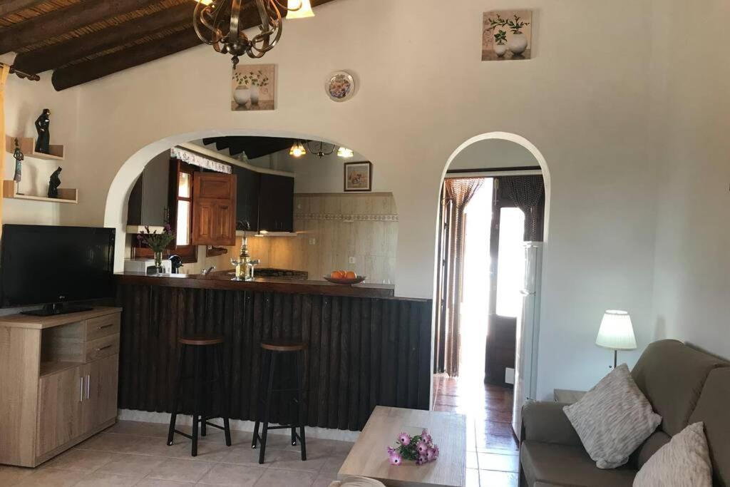 Vila Casa Dimas Cómpeta Exteriér fotografie